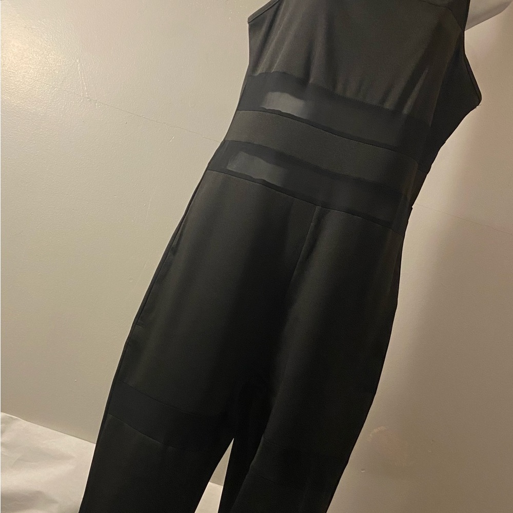 Peek-A-Boo🚦- 1 Piece Solid Color; Stretch & Sheer Body Suit - Picture 3 of 13